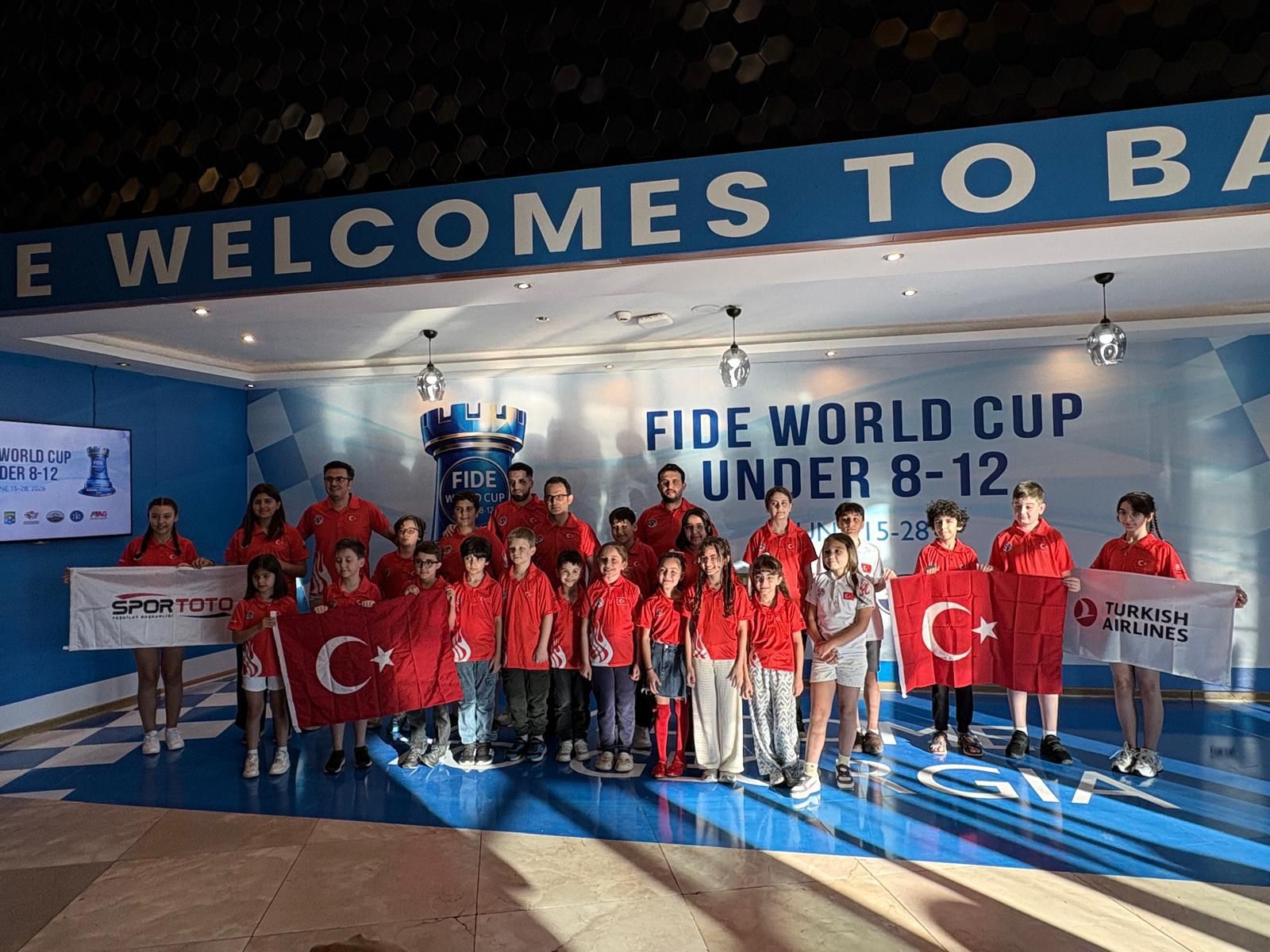 FIDE Dünya Yaş Grupları Kupası Batum'da Başladı
