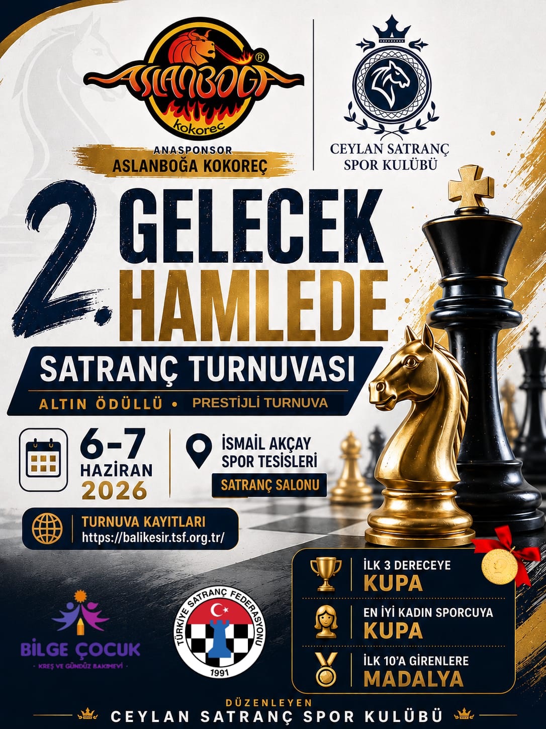 2. Geleneksel Gelecek Hamlede Satranç Turnuvası