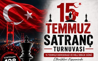 Didim 15 Temmuz Demokrasi Ve Milli Birlik Günü Satranç Turnuvası