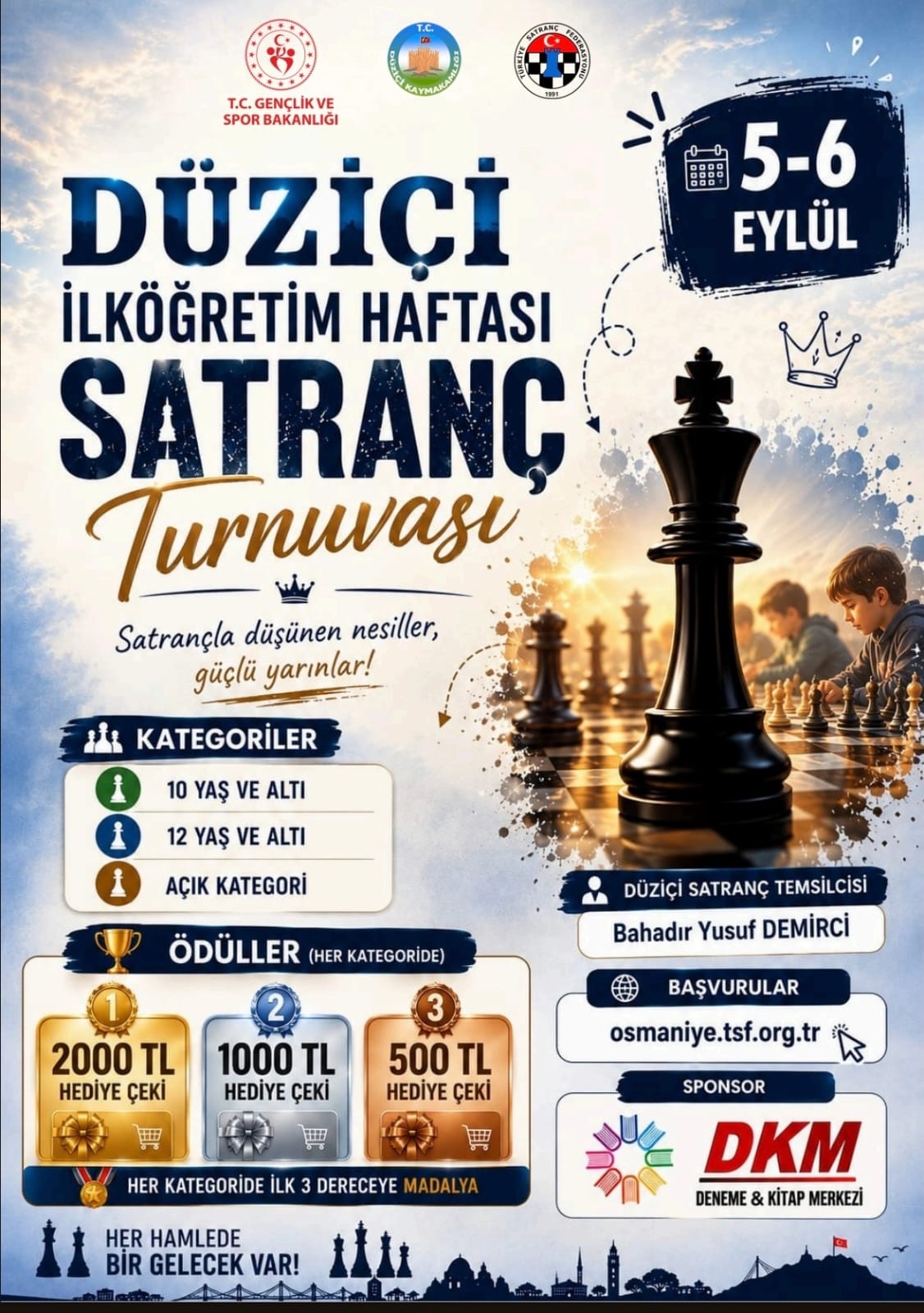 Düziçi İlköğretim Haftası Satranç Turnuvası