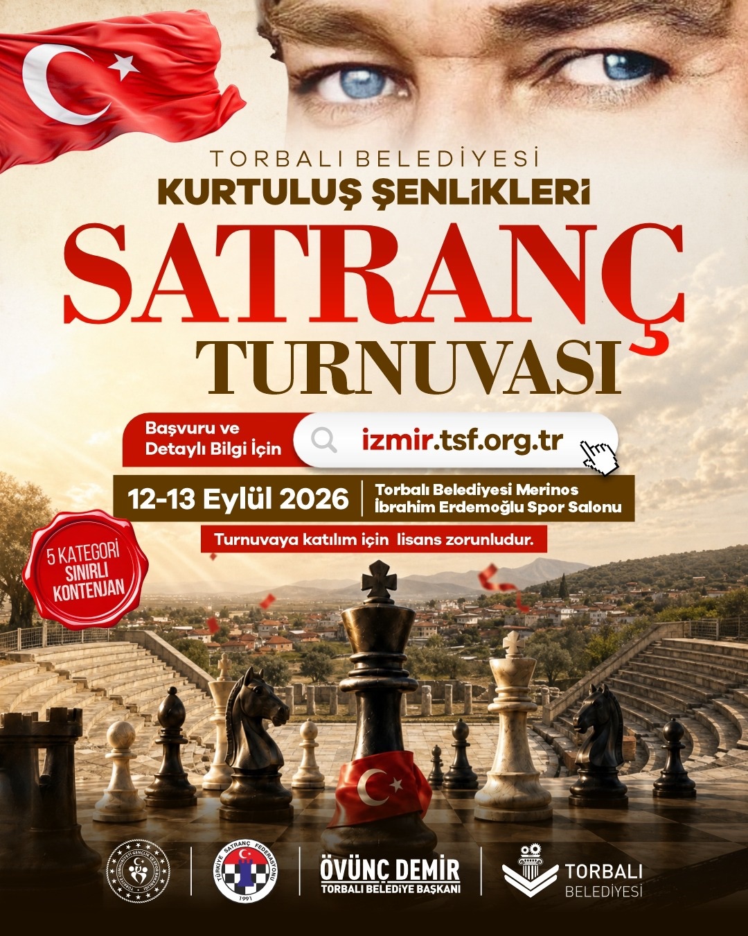 7 Eylül Torbalı'nın Kurtuluşu Satranç Turnuvası